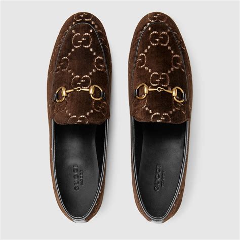 gucci velvet loafers|gucci jordaan gg velvet loafer.